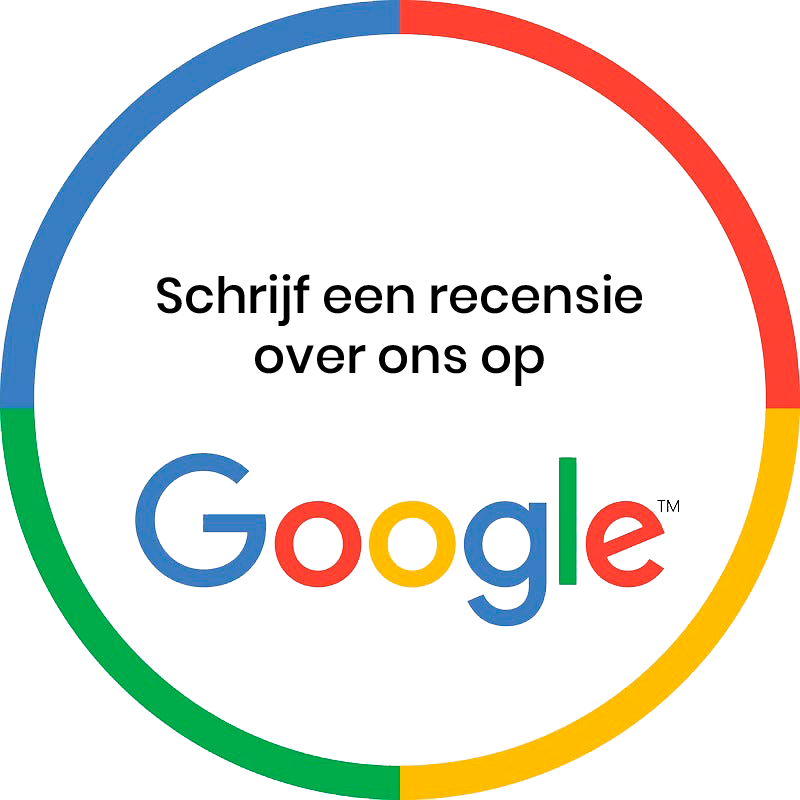 Schrijf een recensie over ons op Google.